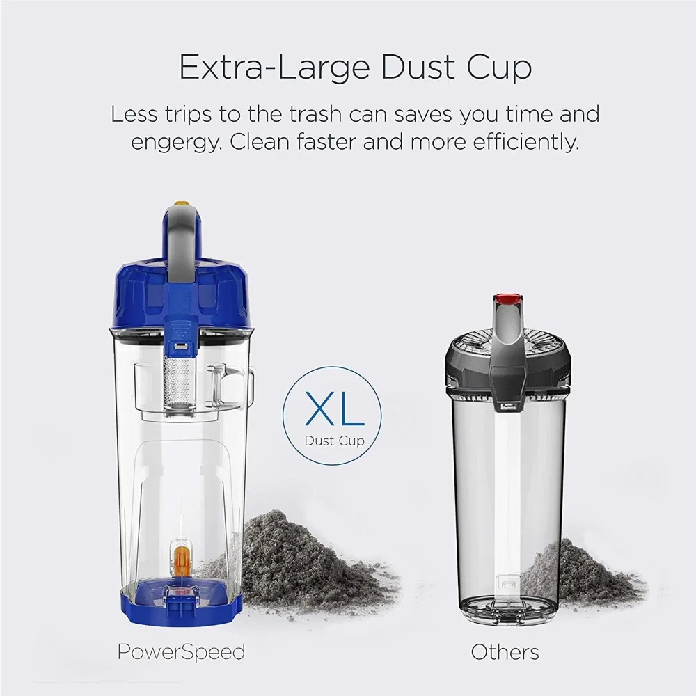 NEU182A Вертикальный пылесос без мешка, Lite, синий