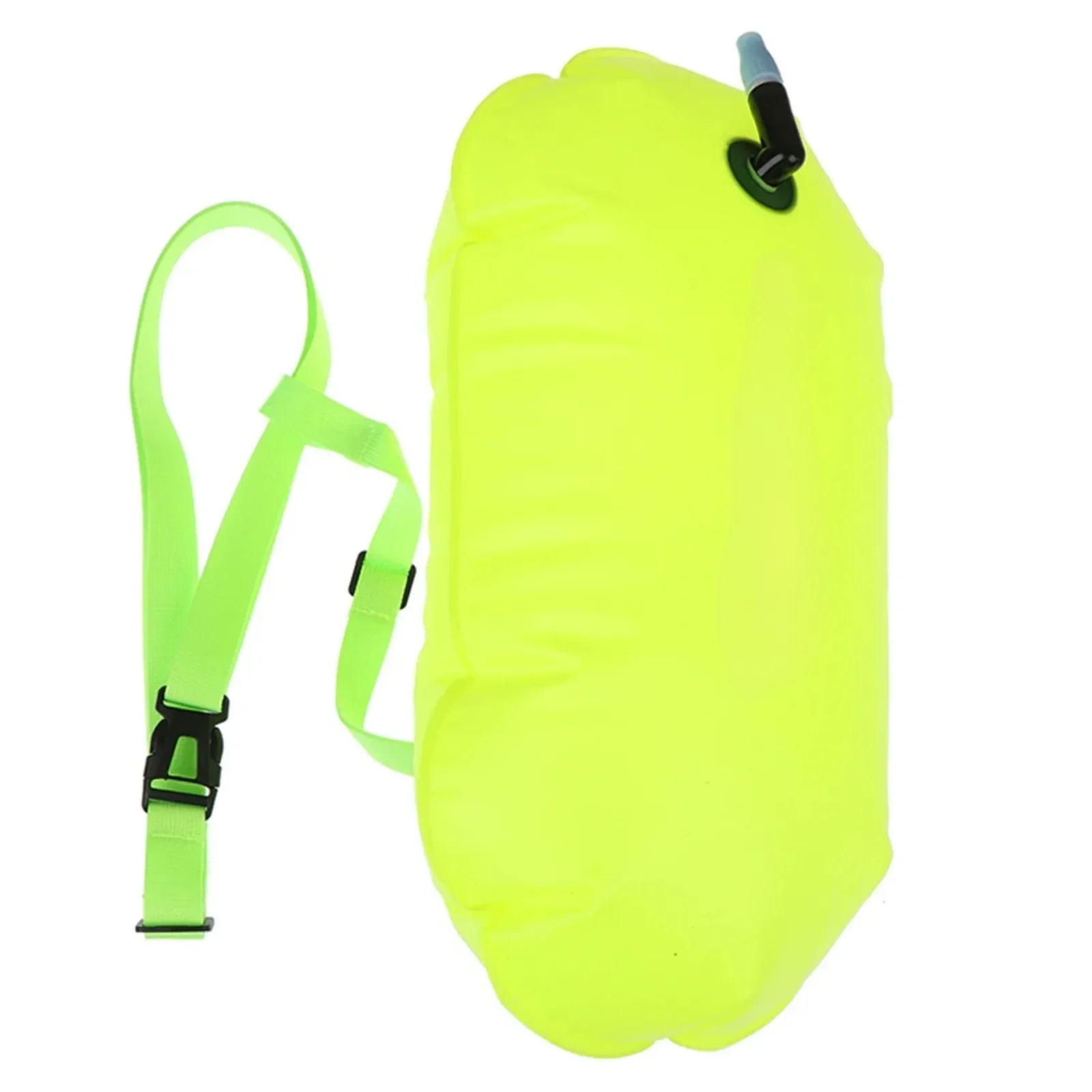 Swimming Buoy Float Air Dry Bags PVC Safety Inflatable Water Sport Floating Bag with Large Air Filling Nozzle 48x28cm