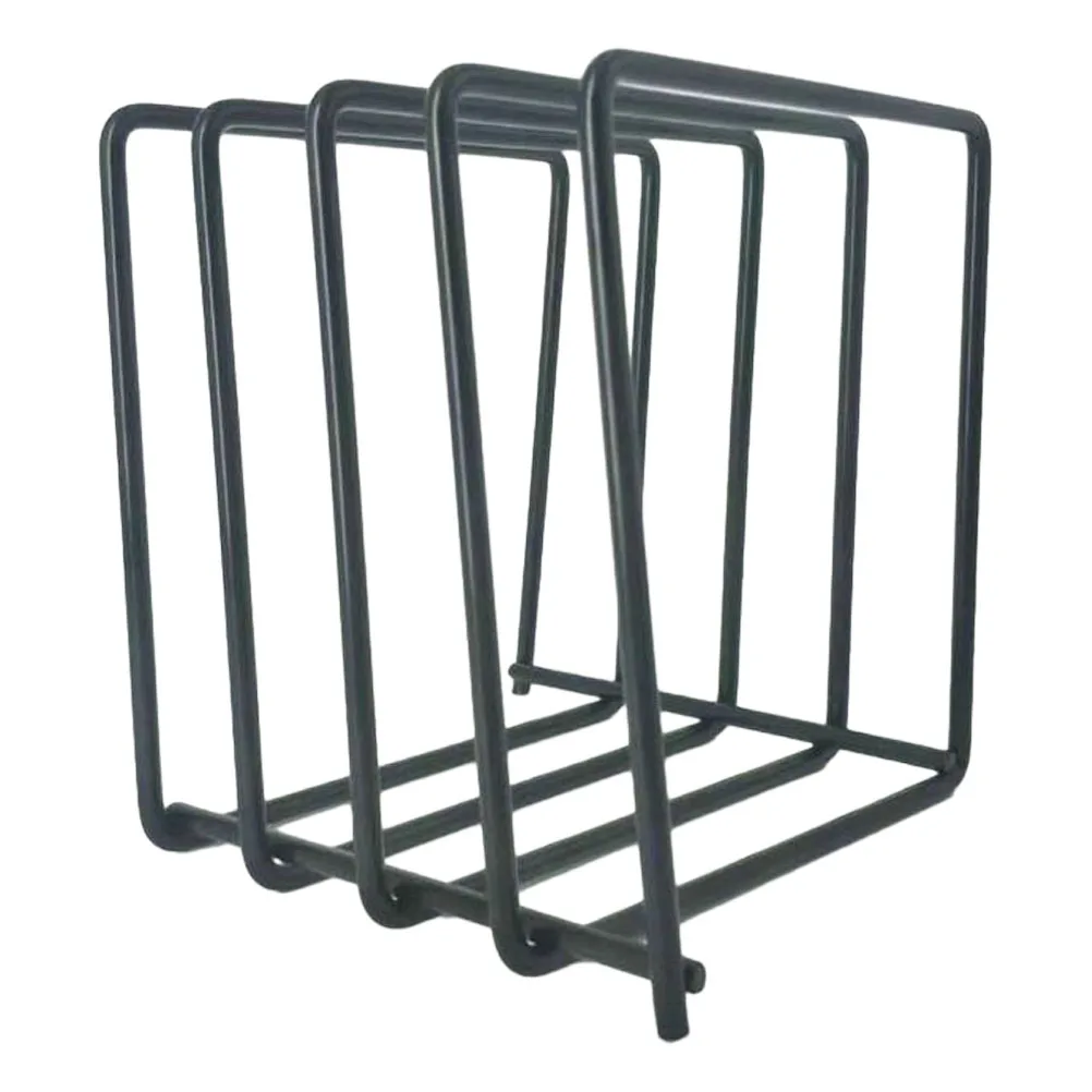 

Record Rack Vinyl Holder Disc Tabletop Support Metal Display Stand European American