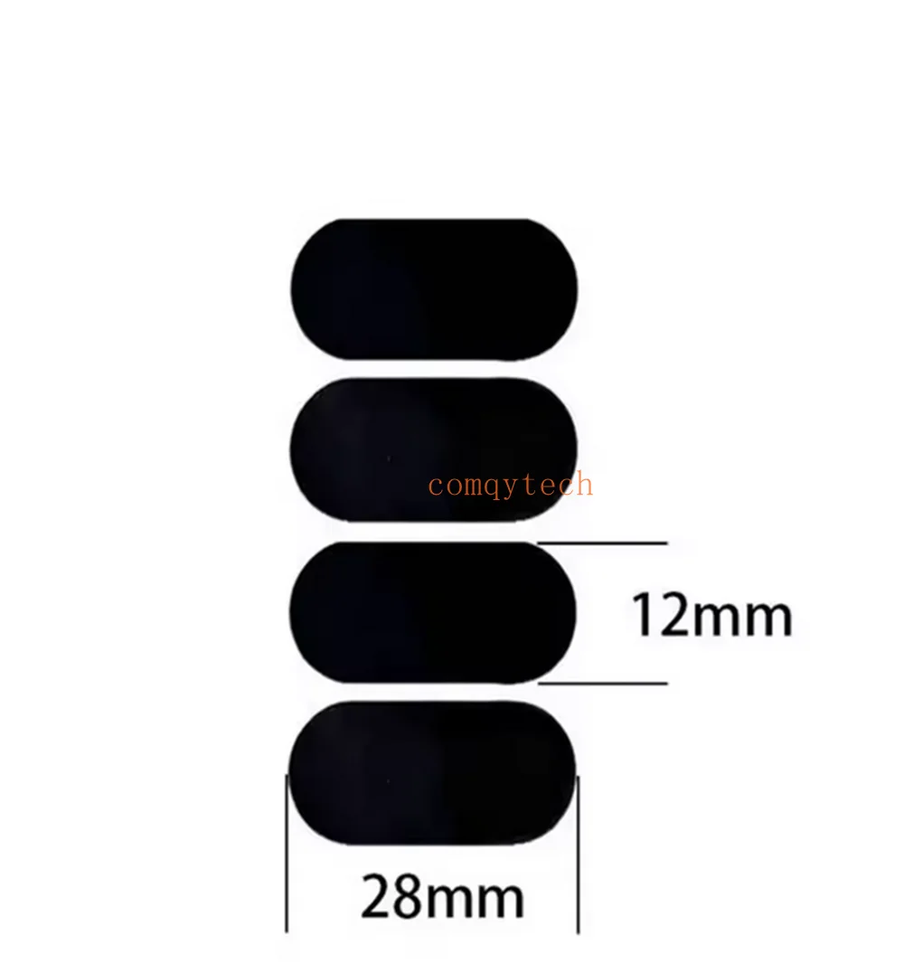 5Pcs/10Pcs /20Pcs Replacement Black Film Sticker For Hifu Cartridge Accessory 14x44mm&12x28mm