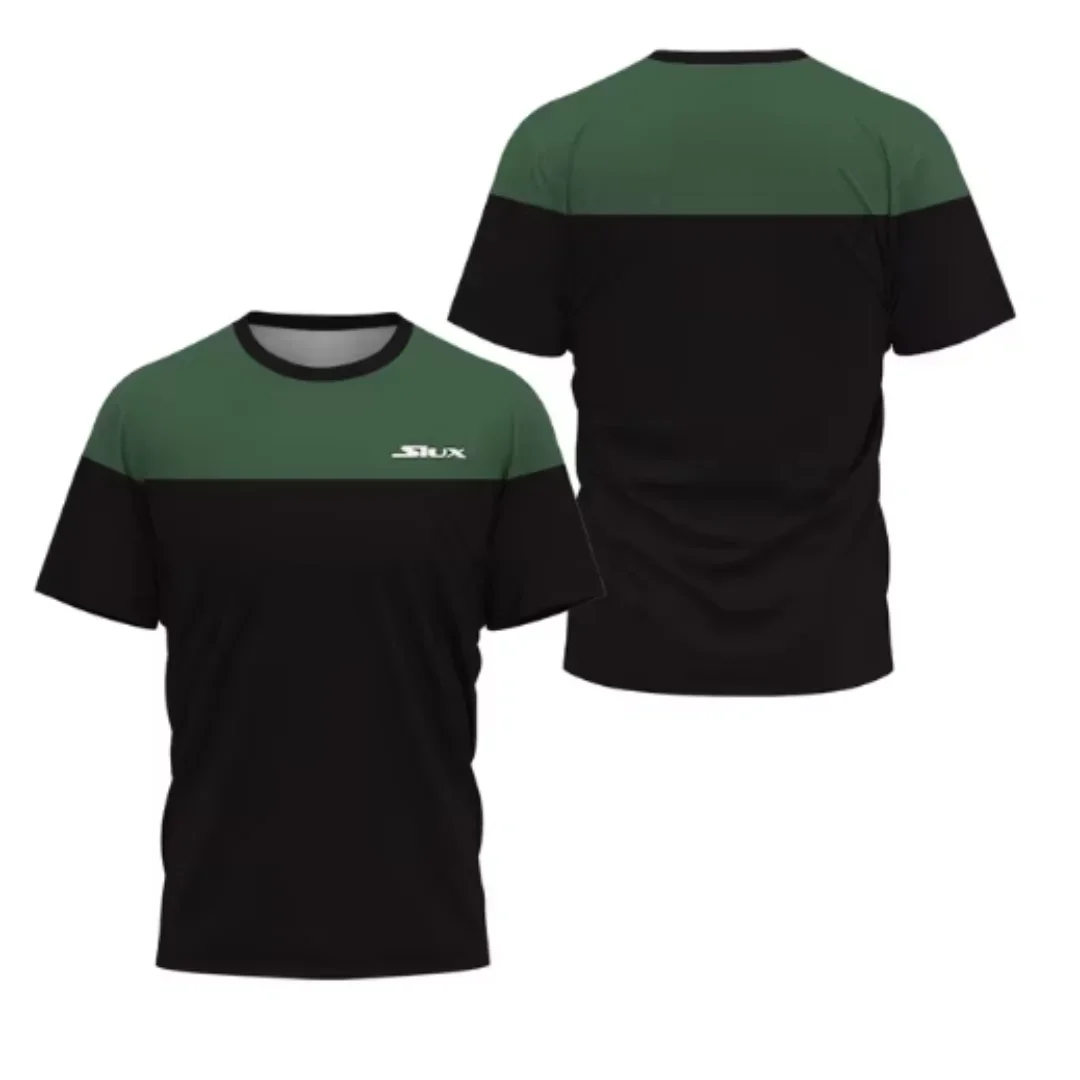 

Summer Badminton Quick-Drying Short Sleeve Breathable Male Outdoor Running Top Clothing High Quality Men's O-Neck Tennis T Shirt