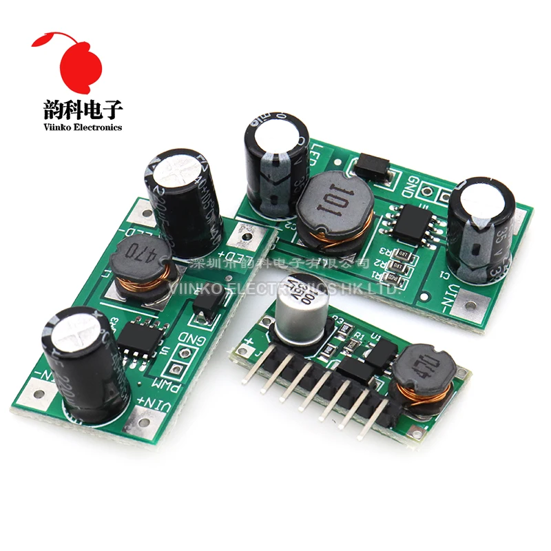 3W DC IN 7-30V OUT 700mA LED lamp Driver Support PMW DimmerDC-DC 7.0-30V to 1.2-28V Step Down Buck Converter Module