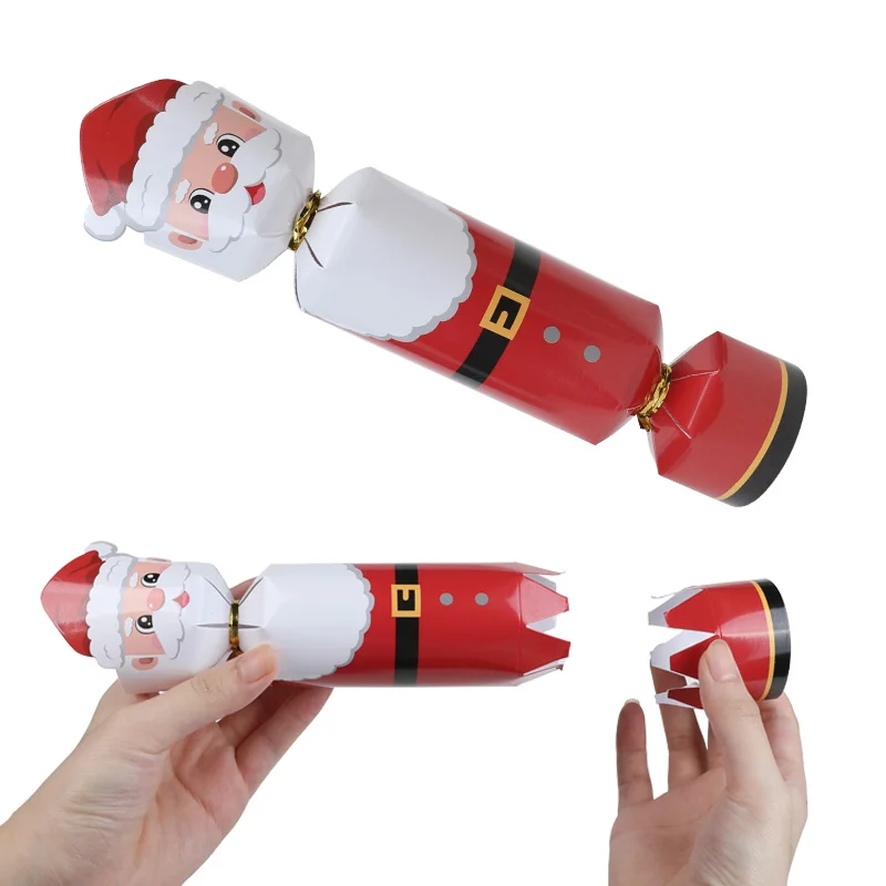 12/24Pcs Weihnachten Candy Box Cartoon Schokolade Geschenk Verpackung Boxen Frohe Weihnachten Party Dekoration Lieferungen Kinder Neue Jahr geschenk – Detail 8