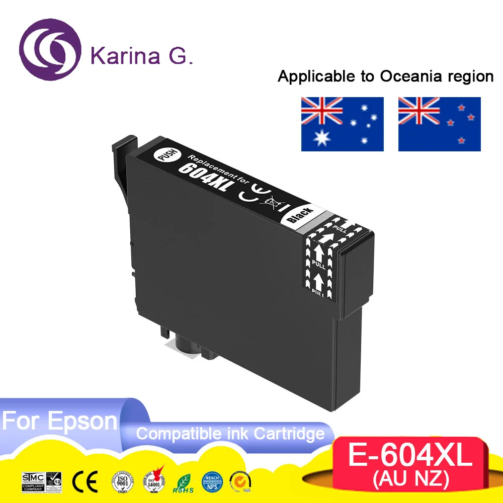 Imagem -05 - Cartucho de Tinta Compatível Premium para Impressora Epson au nz 604xl T604xl 604 Xp4205wf2910dwf Wf-2930dwf Wf-2935dwf Wf-2950dwf