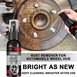 100ml Car Wheel Rust Remover Car Paint Rust Cleaner Stain Remover Brightener Metal Chrome Paint Clean Anti-rust Lubricant