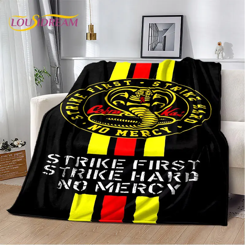 Cobra Kai Amanda TV Karate Soft Plush Blanket,Flannel Blanket Throw Blanket for Living Room Bedroom Bed Sofa Picnic Cover Kids