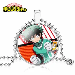 My Hero Academia metal pendant Anime Around Boys Girls My Hero Academia Lzuku Necklace Cartoon Accessories Sweater Chain