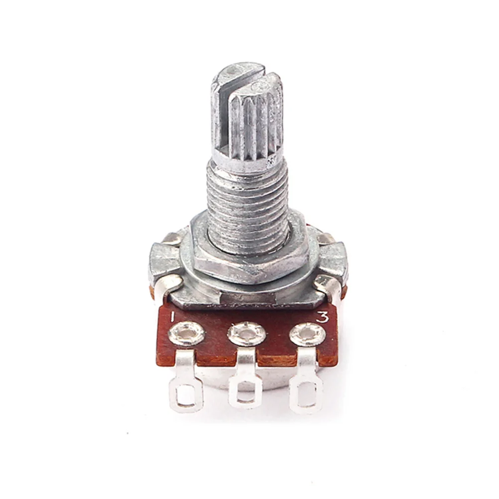 

A25k-Ohm Guitar Potentiometers Precise Design Durable Long-Lasting Use Lightweight Portable Installation Exquisite Color