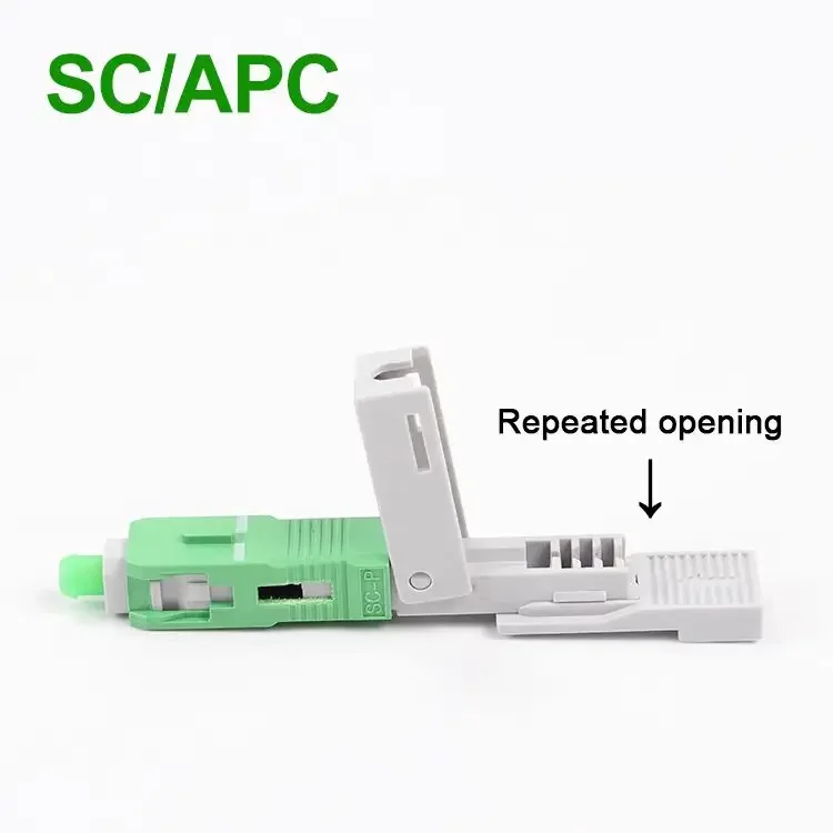 ZISA FTTH N718 SC Fiber Optic Fast Connector SC/APC Fast Connector