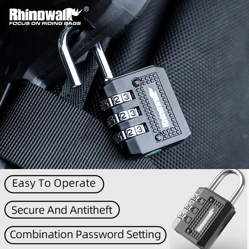 

Rhinowalk TSA Lock 3-Dial Combination Padlock TSA Approved Travel Luggage Lock for Suitcases Backpacks & Bags 1 Or 2 Pcs Option