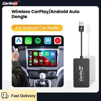 Carlinkit nuevo adaptador inalámbrico CarPlay Dongle inalámbrico Android Auto para modificar la pantalla Android coche AriPlay Smart Link IOS 14 15