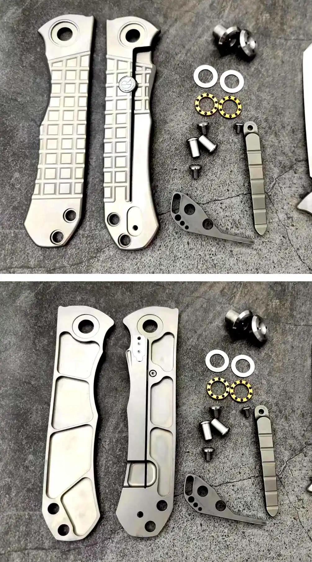 1 шт., модернизированная титановая ручка Chieftain + австрийский многофункциональный инструмент N690 Chris Reeve 1 шт., модернизированная титановая ручка Chieftain + австрийский многофункциональный инструмент N690 Chris Reeve