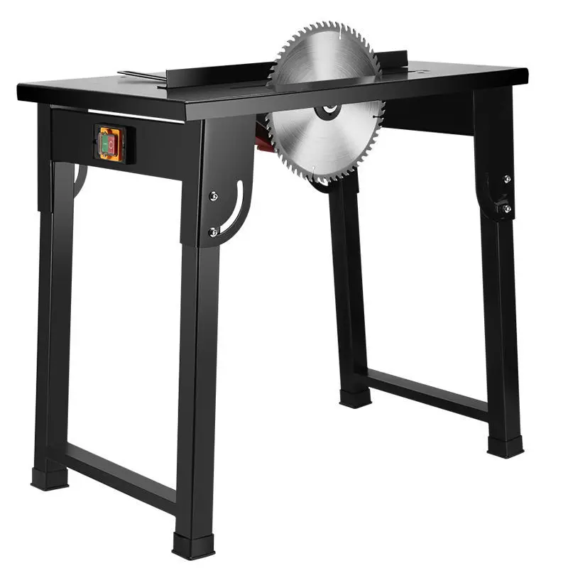 Portable Multi-Function Folding Woodworking Circular Saw Table Home Use Electric Motor 0.8kW 220V Small Solid Wood Board Cutting