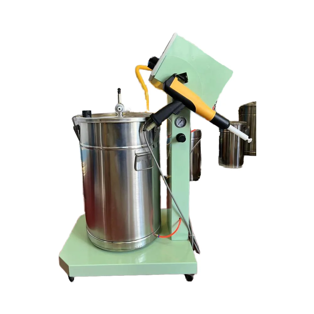 High Effect Spraying  Paint Electrostatic Powder Coating Machine  Powder Waste Electrostatic Color Powder Coating Machine