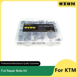 OTOM M6 M8 Motorcycle Bolts Kit Full Repair Screws Zinc-Nickel Plating Nut Brake Disc Sprocket Handlebar Clamp For KTM EXC EXCF