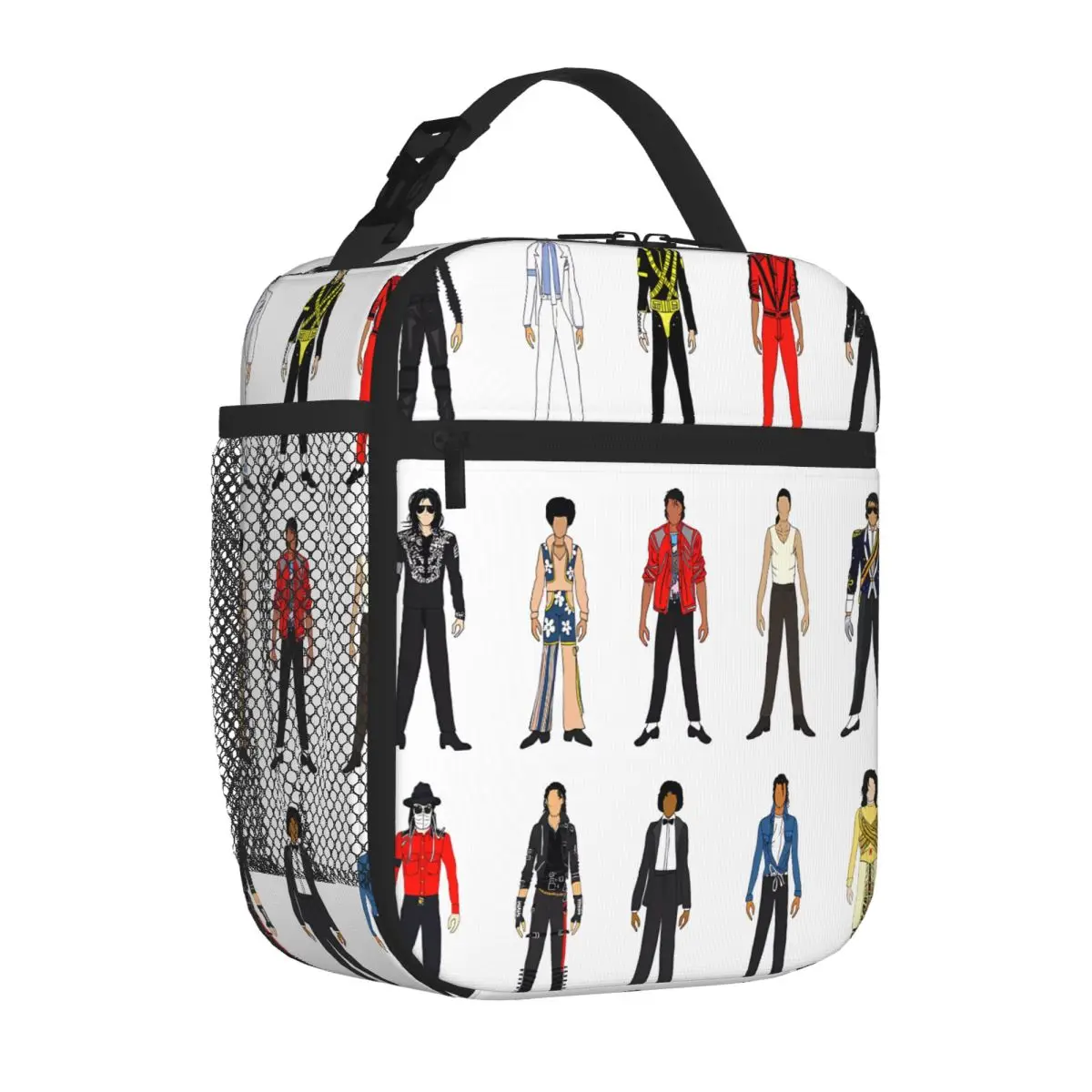 Bestselling Outfits Of Michael Jackson Notsniw Art Insulated Inner Work Lunch Bag Mini Travel School Lunch Bag
