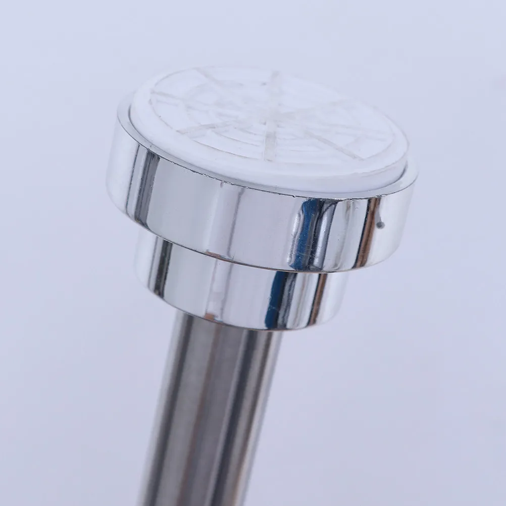 

Telescopic Stainless Steel Clothesline Holder 50cm Punch Free Extendable Curtain Rod for Wardrobe Shower Curtain Tension Rod
