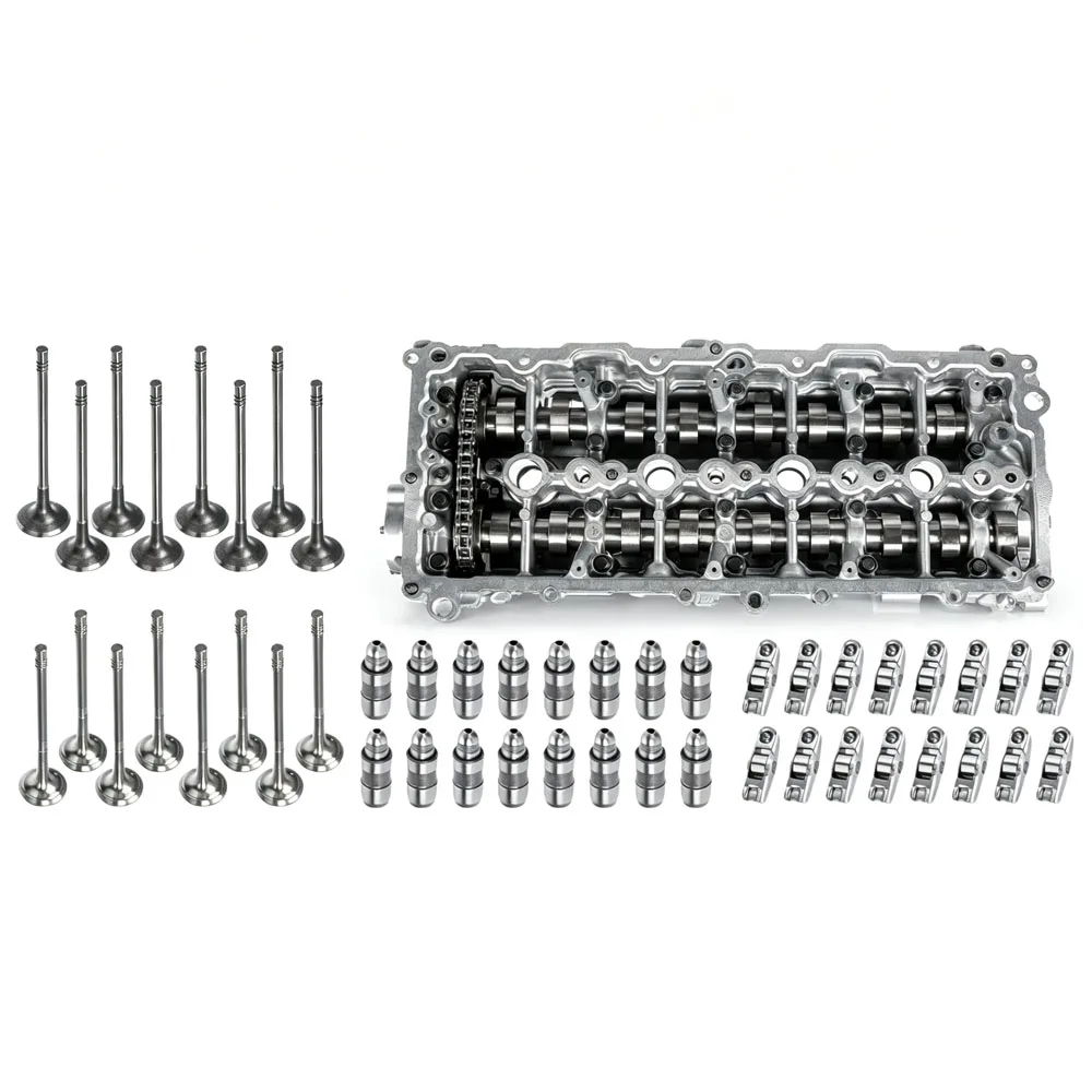 Engine Cylinder Head Assembly Rocker Arms Lifters Valves Kit Fit 1.5 L For Ford Focus Citroen Fiat Peugeot C3 C4 C5 1.5L DV5R