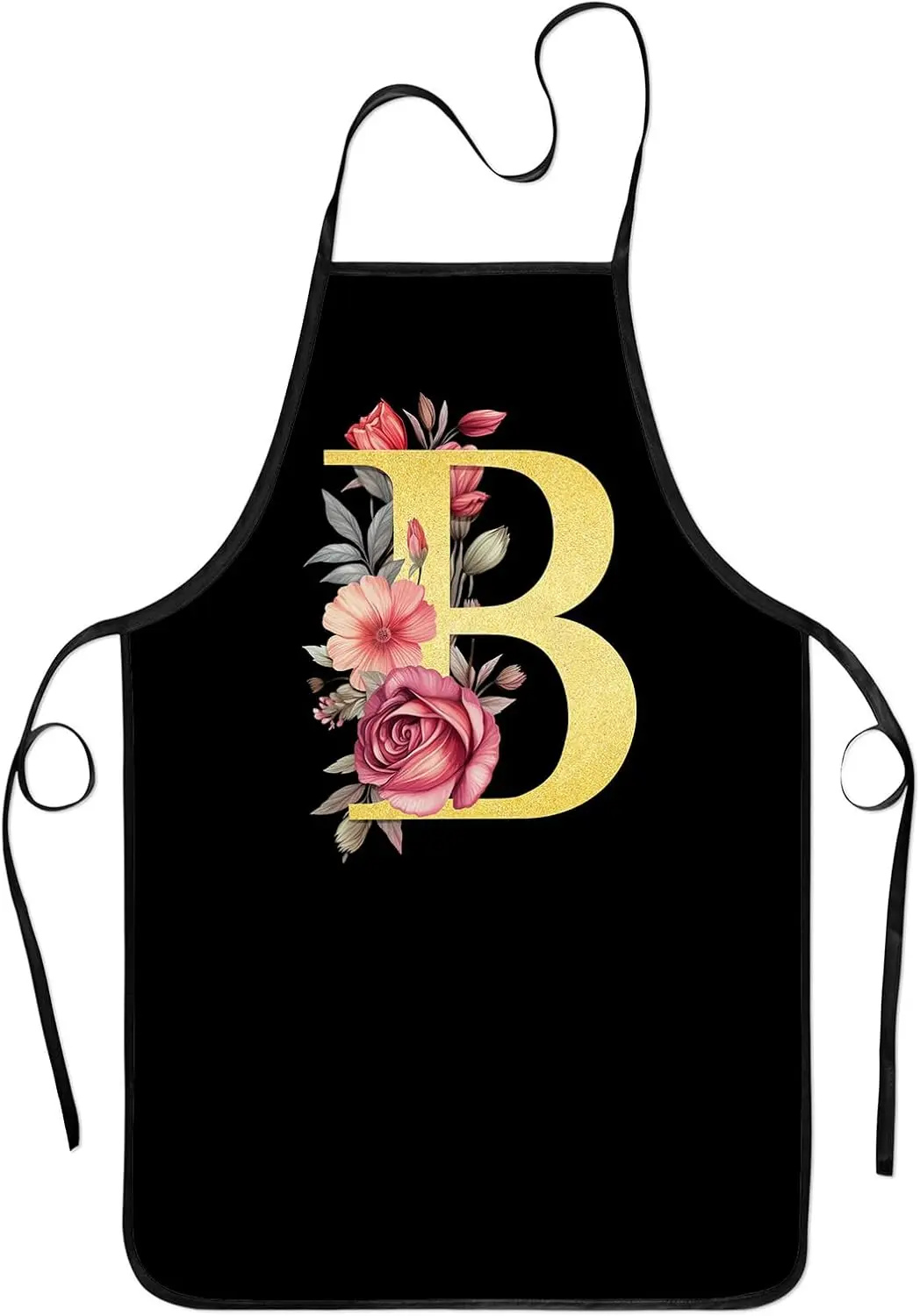 Monogrammed Gifts for Women, Monogram Aprons for Women, A-Z Initial Gifts for Women, Letter Apron for Cooking Baking