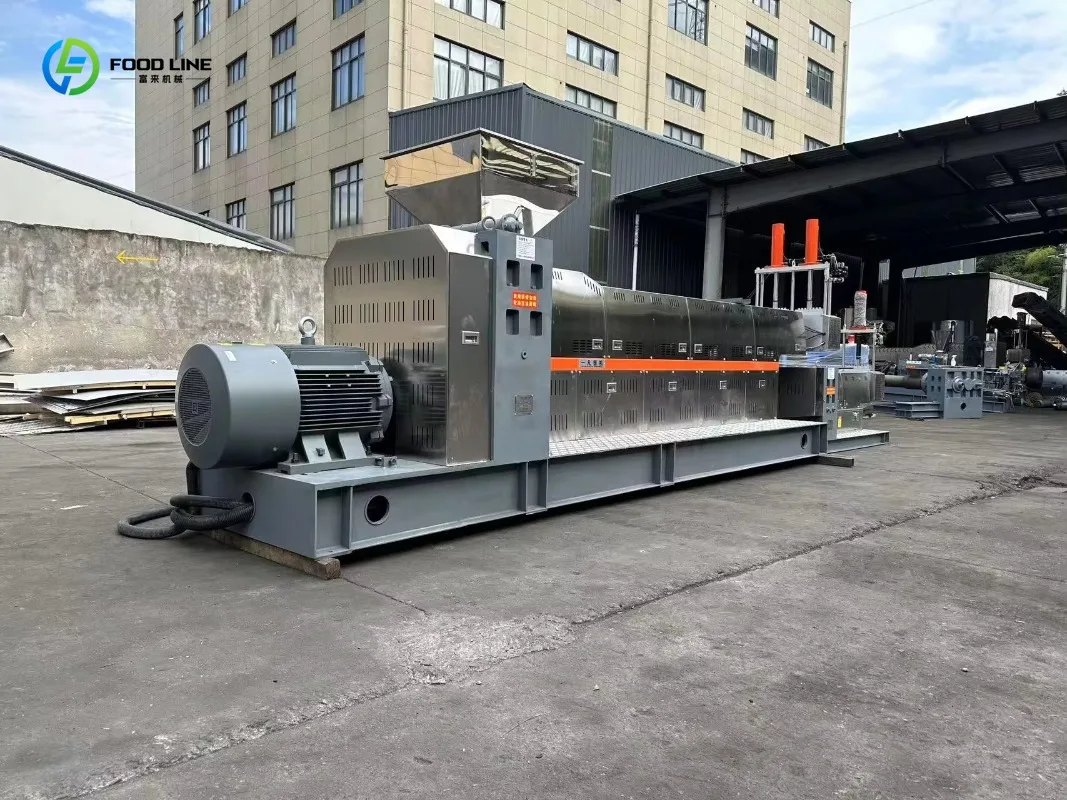 Fiber Waste Plastic Granules Pellets Making Granulator Machine Extruder Recycling Line Equipment OEM Customized