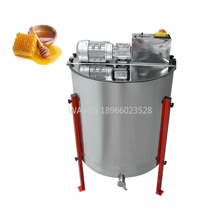 آلة معالجة هز العسل الكهربائية الأوتوماتيكية التجارية المصنوعة من الفولاذ المقاوم للصدأ ذات 12 إطارًا #1