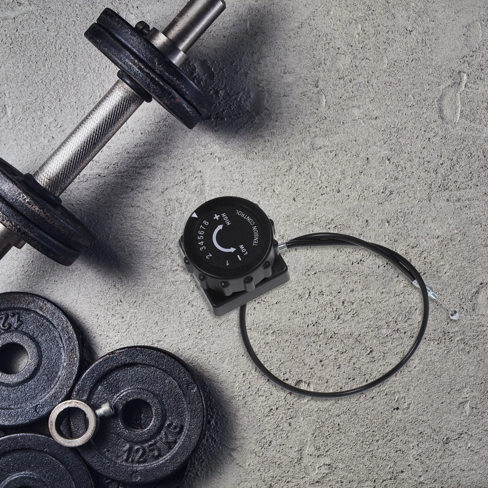 مقبض تعديل المقاومة للدراجات الهوائية الداخلية، جزء بديل للتحكم في التوتر بدون خياطة للاستخدام المنزلي للدراجة الدوارة