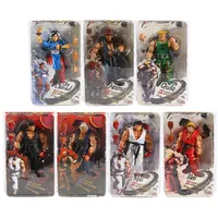 Ken Ryu Chun-li Gouki Guile Action Figure PVC Figurine Model Kit Desk Decocation Doll Toy Gift