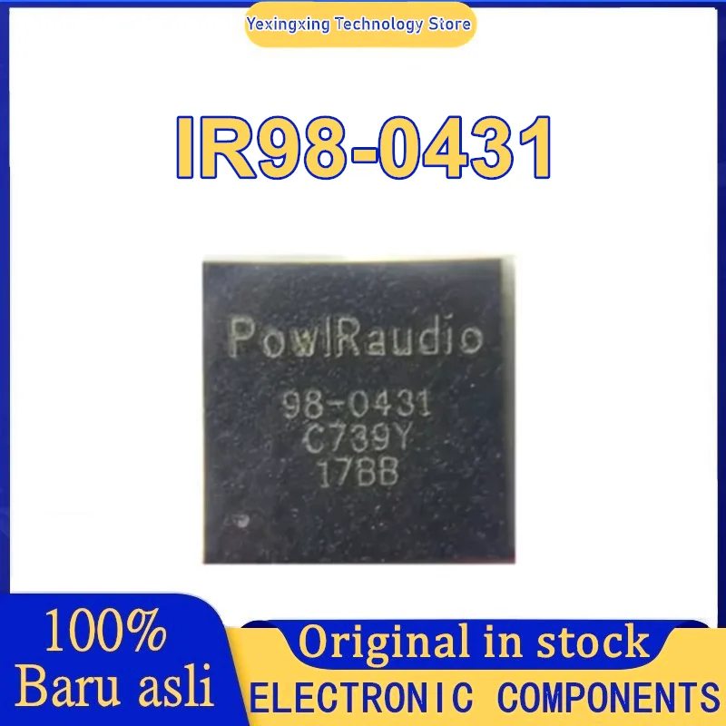 

5 шт. оригинальный новый чип IR98-0431 98-0431 QFN PowIRaudio Spot QFN чип в наличии