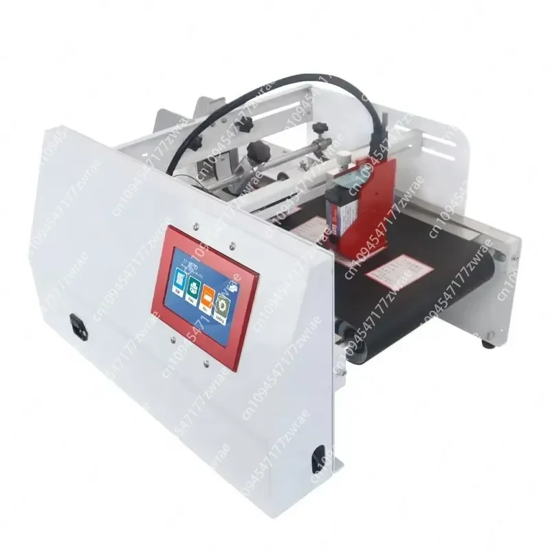 Desktop Semi Automatic Inkjet Printer Daily Periodic Coding Machine For Bag Production Batch Number Expire Date Serial Number