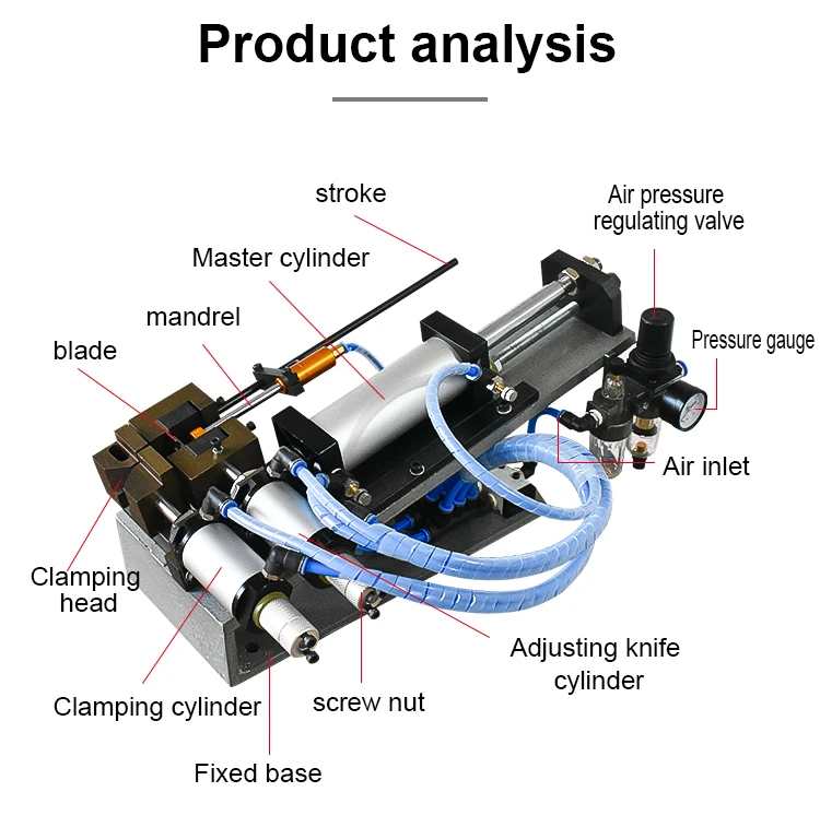 EW-315 AC/DC Power cords network wires multi core Wire Stripper and Cable Stripper pneumatic wire stripping Machine