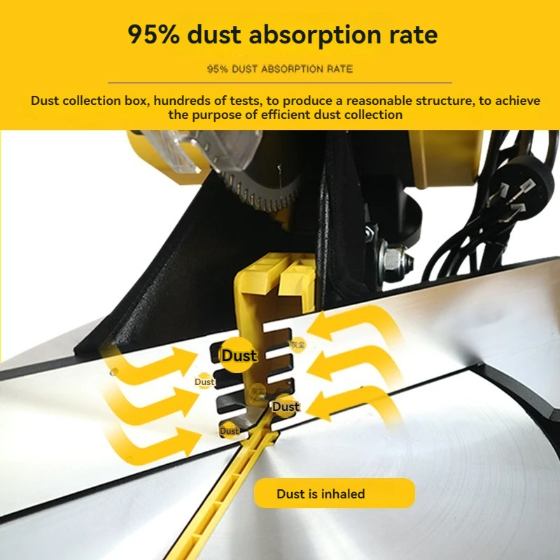 

Sliding Compound Miter Saw, Double-Bevel, Electronic Speed Control, 12 Amp Motor Electric Brake 5-Year Warranty