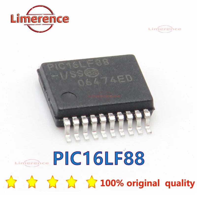1 Pieces PIC16LF88-I/SS SMD SSOP-20 PIC16LF88 8-bit Microcontroller-microcontroller Chip Brand New Original