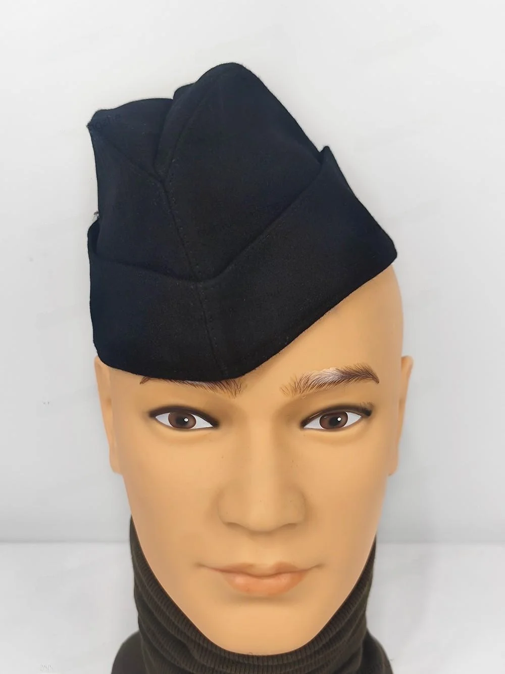 Cappello da barca tedesco Sle M40 Cappello da campo Armatura Cappello da battaglia Berretto con tesa in lana traspirante per uomo Tutte le stagioni Taglia unica universale