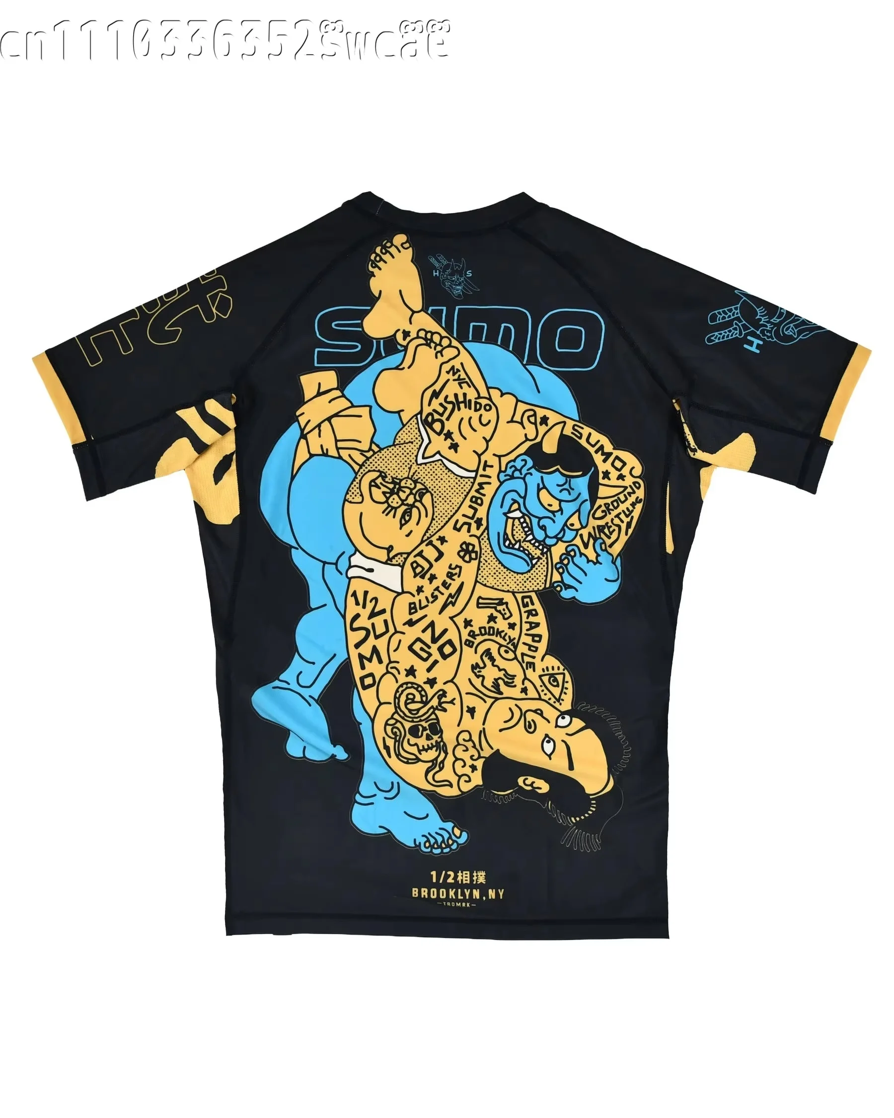 2026 New Japanese Prajna Jujutsu Fighting Training Competition Fitness Clothing  Breathable Hot Sale  Tees FamilyMatching