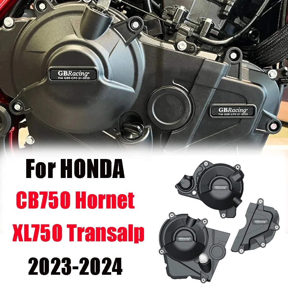 For Honda CB750 HORNET 2023-2024 XL750 TRANSALP 2023-2024 Engine Protection Cover Racing Engine Protective Cover