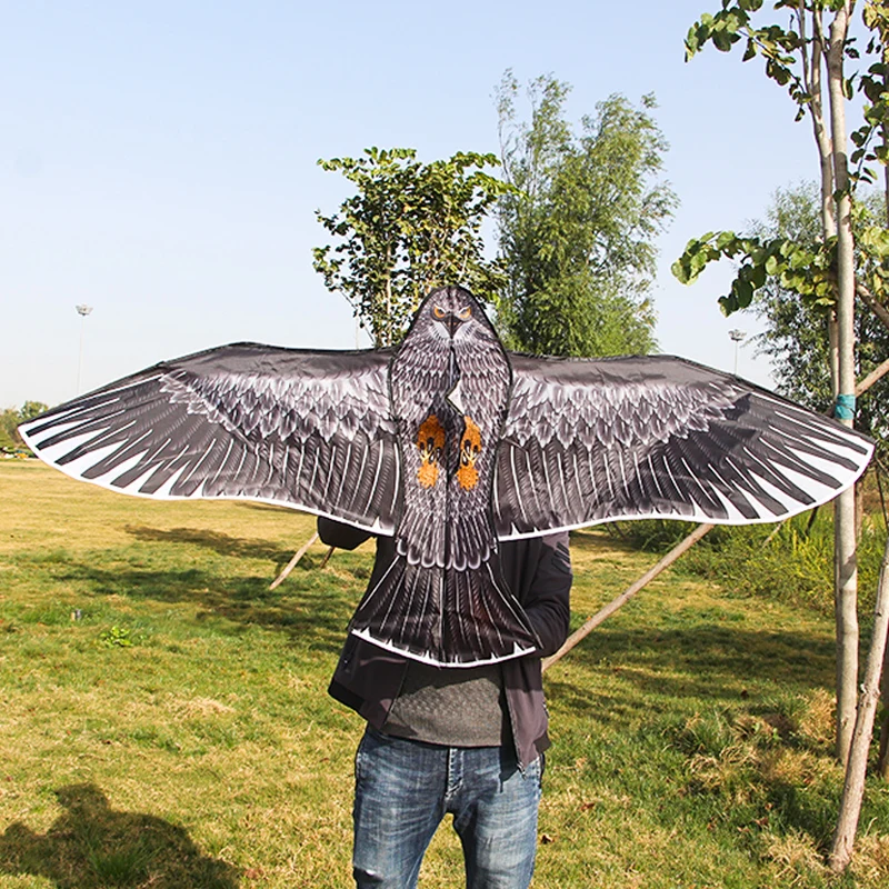 Paradise Bird 1,5 m Eagle Kite met 100 m handvat Lijn Hawk Kite Outdoor Speelgoed voor kinderen/volwassenen Outdoor Sport Dierenvliegers
