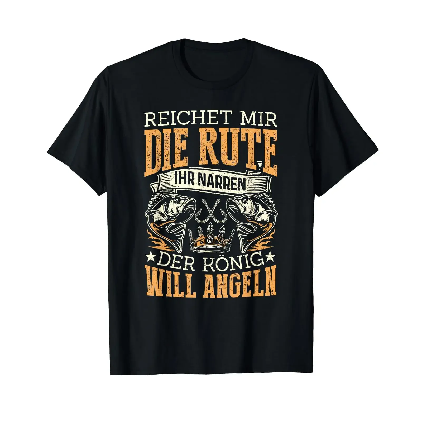 Hand me the rod you fools king wants to go fishing T shirt vintage Washed Comfortable Slightly Soft Stylish Breathable Unisex