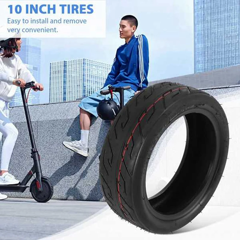 Tubeless Tire 10X2.70-6.5 Vacuum Tyres Fits Electric Scooter Balanced Scooter About 22.5Cm Vacuum Tires