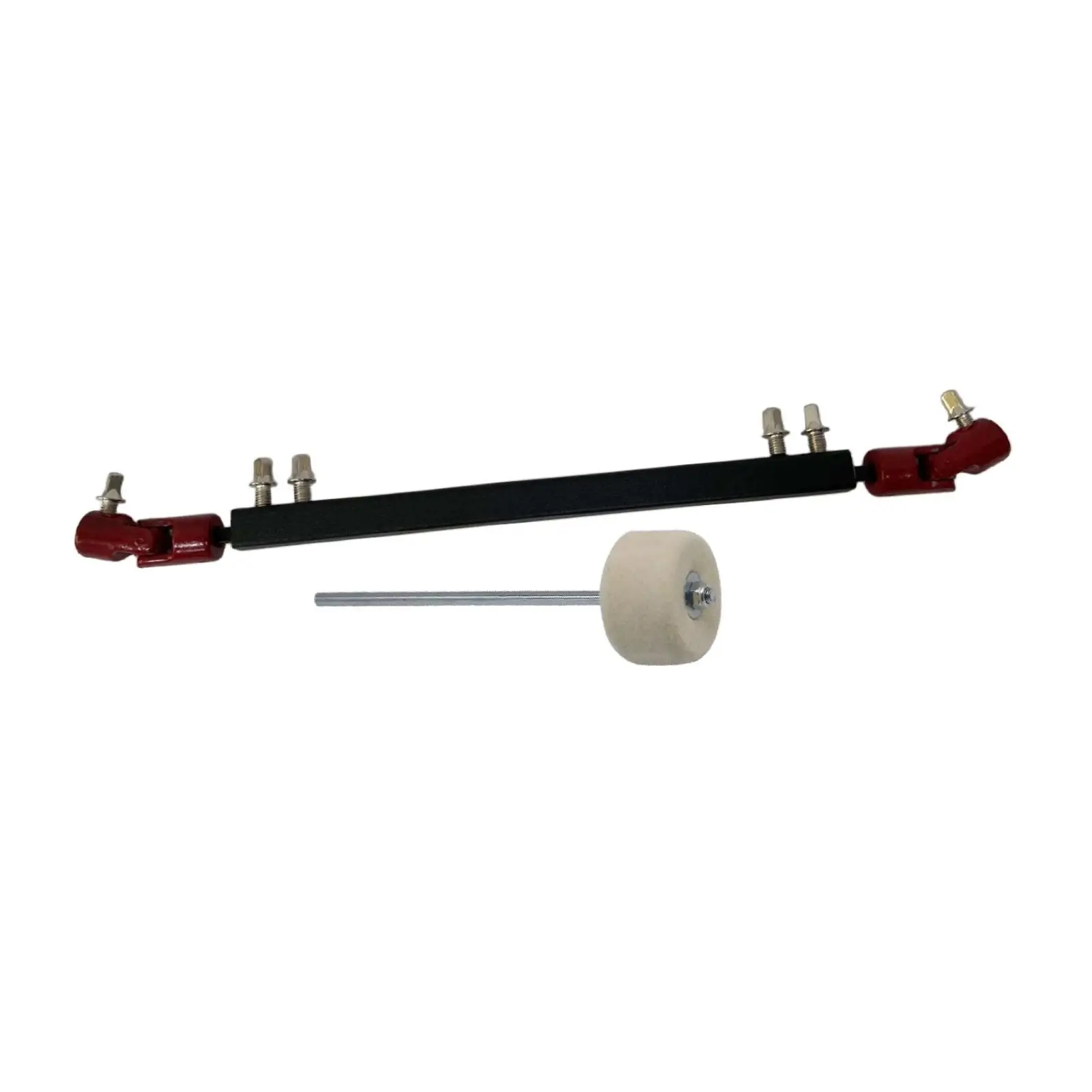 Double Bass Drum Pedal Drive Shaft Metal Link Connector Spare Part Beater Rod for Universal Drum Kit