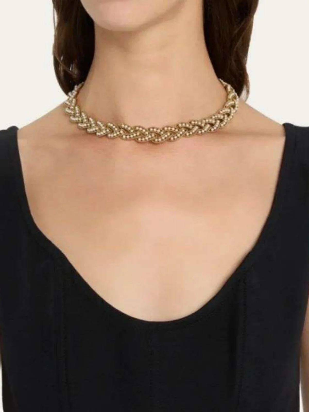 European and American Retro Distressed Collar Special-Interest Design Short Temperamental Clavicle High-Grade Necklace