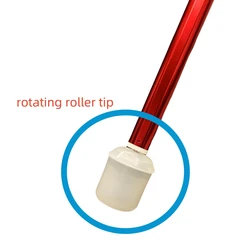 End Tip Replacement with 4mm Screw for Telescopic Trekking Pole Walking Stick Blind Cane for the Elderly Old Man Crutch Roller