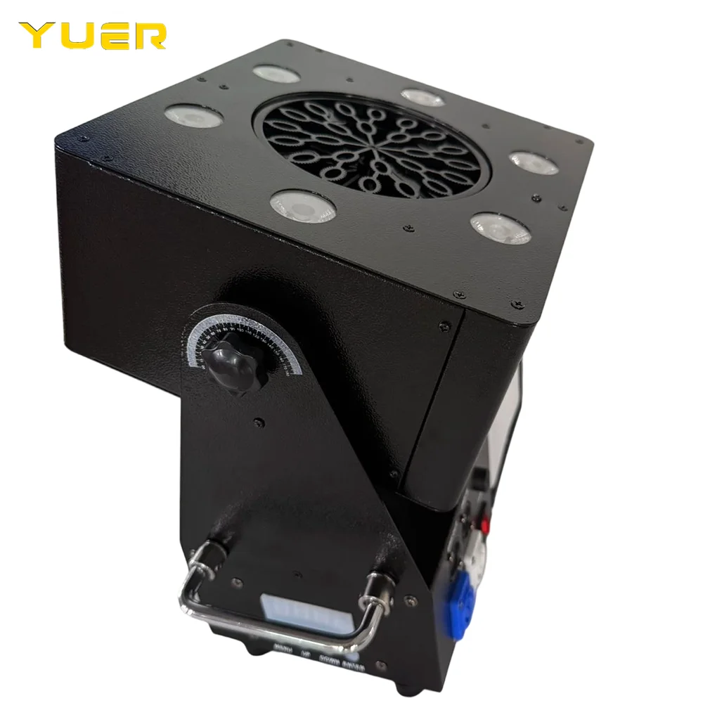 LED RGBW 4in1 Bubble Machine Concert Party Stage effect Bubble Machine DMX512 Remote Control For DJ Disco Bar Wedding Club