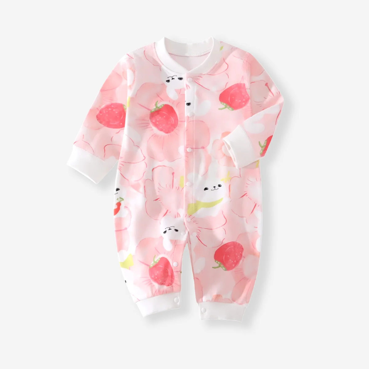 Newborn Jumpsuit  A Class Cotton Clothes Boys Girls Thin Section Spring and Summer Baby Romper Babe Pajamas 1-3-6-9-12M