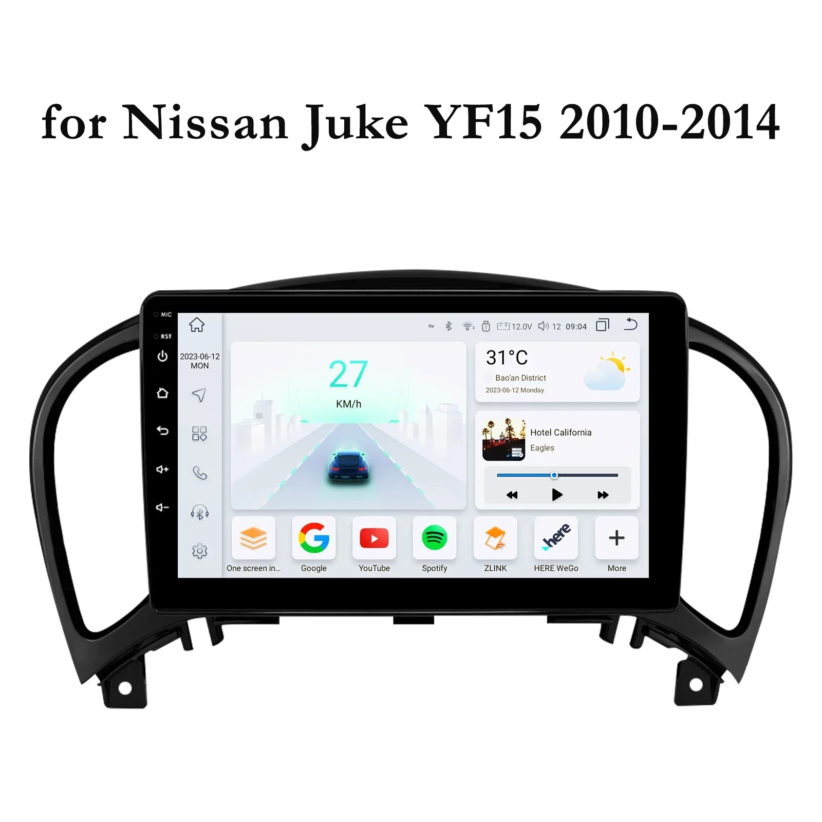 

4G Carplay 7862 интеллектуальная система для Nissan Juke YF15 2010-2014 головное устройство 2din Android автомобильное радио мультимедийный видеоплеер GPS