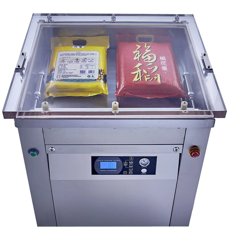 Industrial Vacuum Packer Vacuum Food Meat Sausage Sealing Machine/ Single Chamber Vacuum Packing Machine Customize