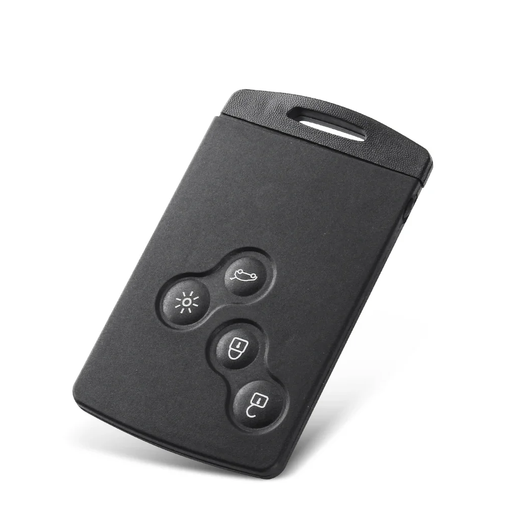 KEYYOU Car Key Case For Renault Laguna Koleos Megane Fob Remote Smart Card Keyless Go / Half Smart