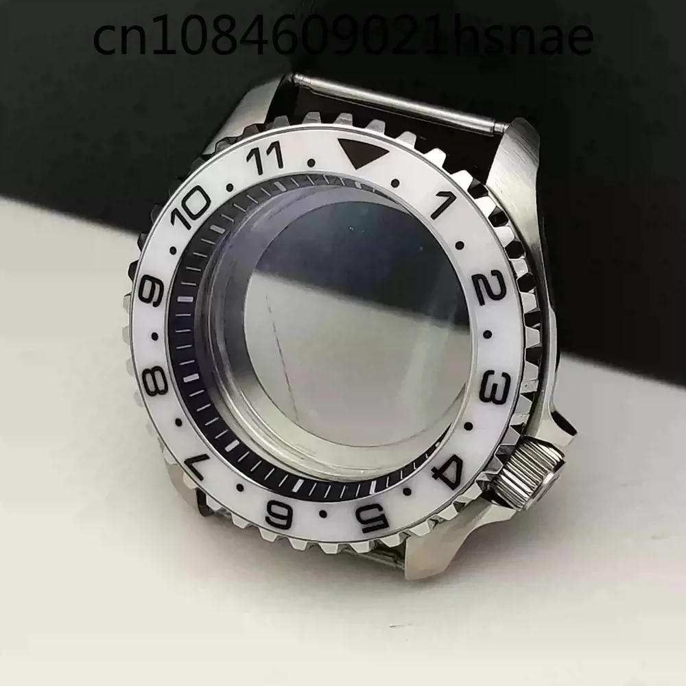 42MM Watch Accessories, Sapphire Seiko NH35 Case 007 Mechanical Men's Watch Fits NH36 Movement