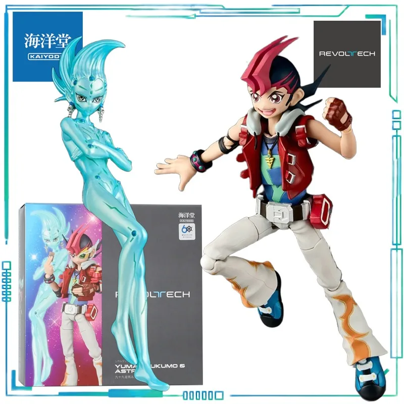 

KAIYODO Genuine Revoltech Series Amazing Yamaguchi Game King ZEXAL Ninety Nine Horses and Starlight Body Movable Model