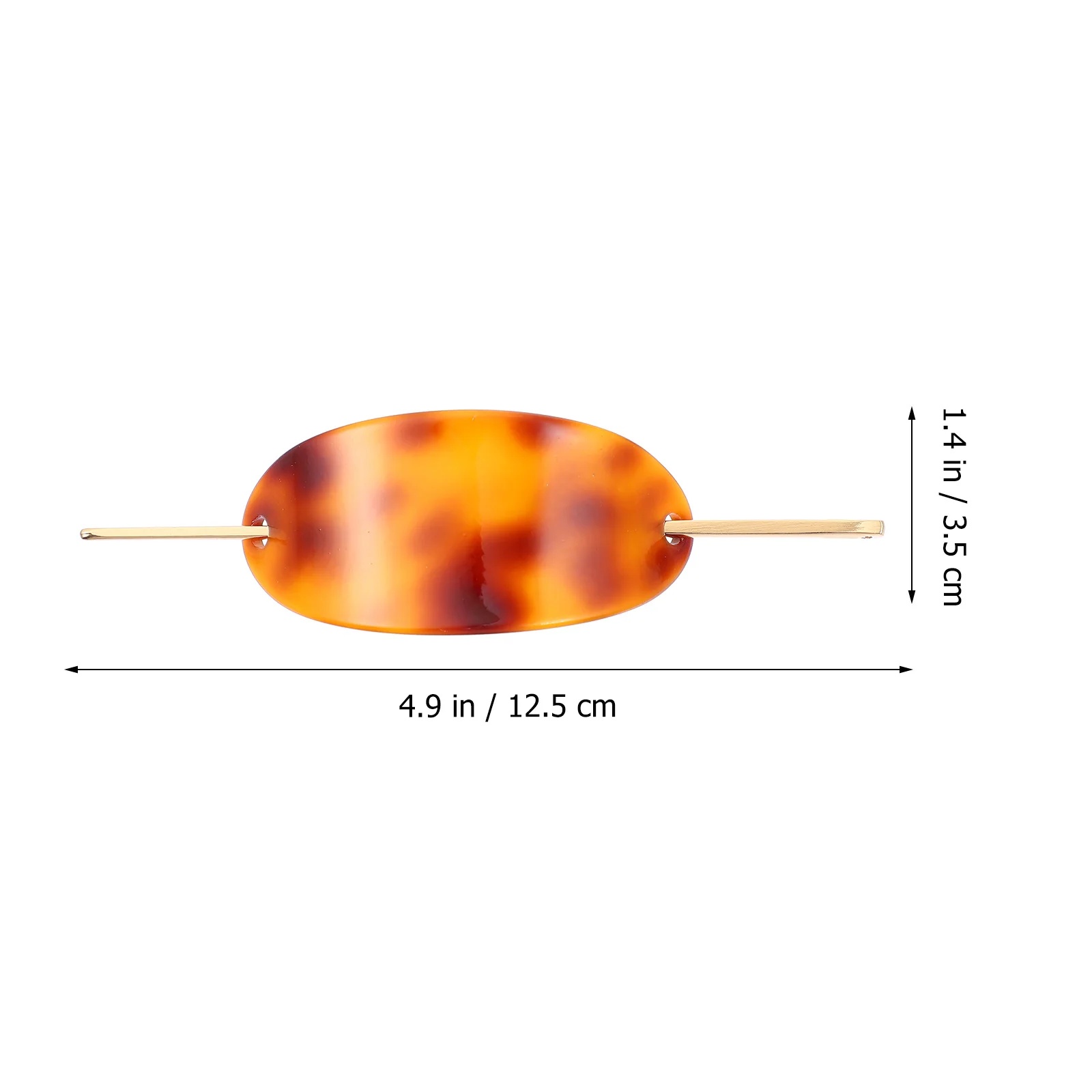 

Geometric Hairpin 7pcs Amber Acetate Vintage Zinc Alloy French Style Women Headdress Bright Color Non Fading Easy Wear