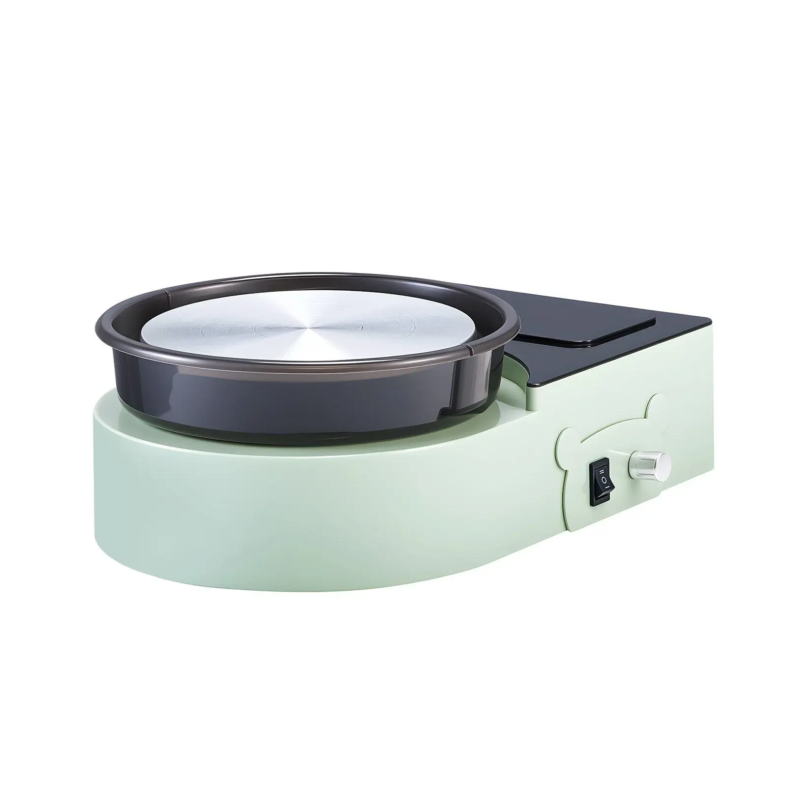 

Mini Pottery Wheel Electric Clay Wheel for Minis and 6 inch Green